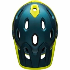 Casque Bell Super DH MIPS Bleu/Jaune Fluo -Vélos Soldes Boutique casque bell super dh mips bleu jaune fluo 4
