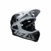 Casque Bell Super DH MIPS Noir/Blanc Mat 2 Casque Bell Super DH MIPS Noir/Blanc Mat -Vélos Soldes Boutique casque bell super dh mips noir blanc mat