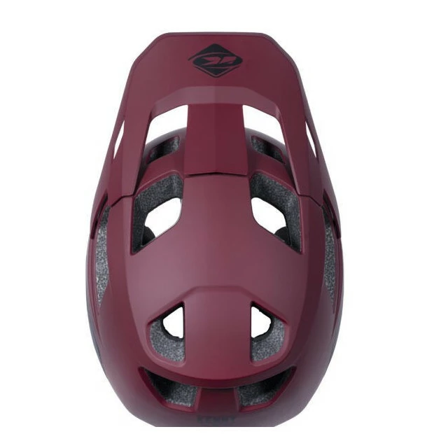 Casque Enduro/All Mountain Kenny Rafale Rouge Foncé 6 Casque Enduro/All Mountain Kenny Rafale Rouge Foncé – Image 4