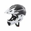 Casque Intégral Cratoni C-Maniac - Noir/Blanc Matt -Vélos Soldes Boutique casque integral cratoni c maniac noir blanc matt