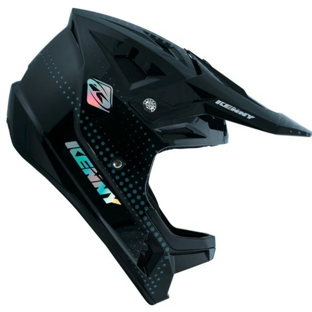 Casque Intégral Kenny Decade Graphic Lunis Noir Holographique 4 Casque Intégral Kenny Decade Graphic Lunis Noir Holographique – Image 2