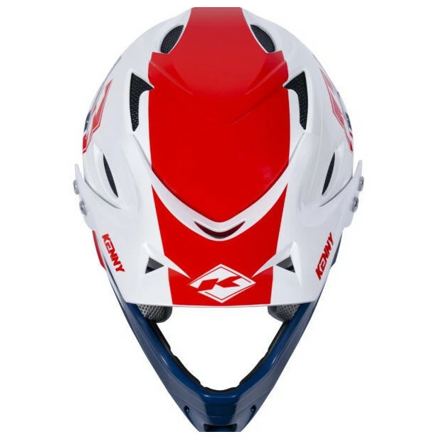 Casque Intégral Kenny Downhill Graphic Patriot (Bleu-Blanc-Rouge) 6 Casque Intégral Kenny Downhill Graphic Patriot (Bleu-Blanc-Rouge) – Image 4