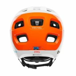 Casque POC Tectal Race SPIN NFC - Blanc Hydrogène-Orange AVIP -Vélos Soldes Boutique casque poc tectal race spin nfc blanc hydrogene orange avip 2
