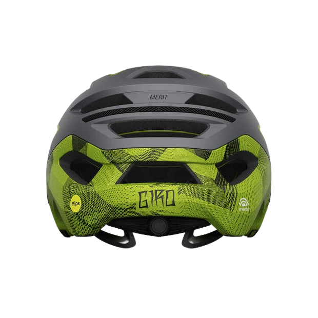 Casque VTT Giro Merit Spherical Noir Métallique/Citron Vert 5 Casque VTT Giro Merit Spherical Noir Métallique/Citron Vert – Image 3