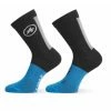 Chaussettes Hiver Assos Ultraz Winter Noir/Bleu -Vélos Soldes Boutique chaussettes hiver assos ultraz winter noir bleu
