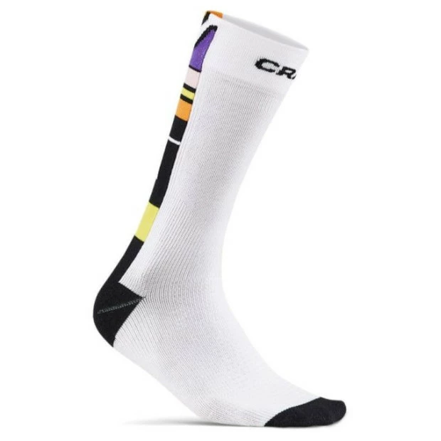 Chaussettes VTT Eté Hautes Craft Adv Bike Offroad Blanc/Multicolore 3 Chaussettes VTT Eté Hautes Craft Adv Bike Offroad Blanc/Multicolore