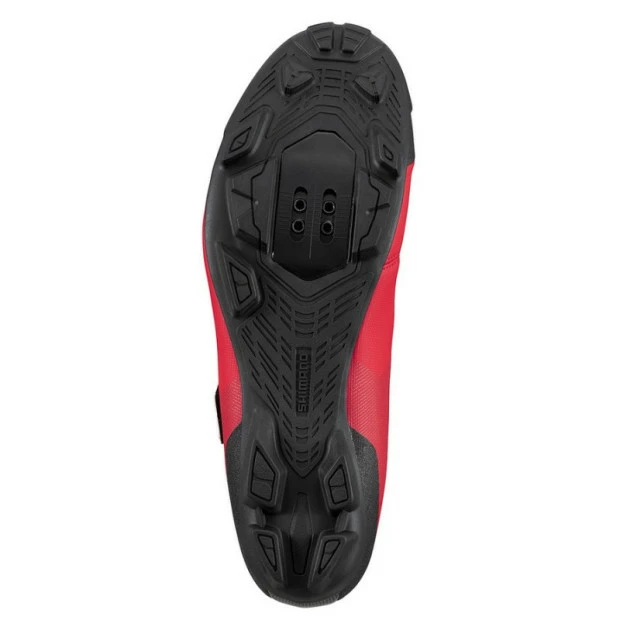 Chaussure VTT Shimano XC1 (SH-XC100) Rouge 5 Chaussure VTT Shimano XC1 (SH-XC100) Rouge – Image 3