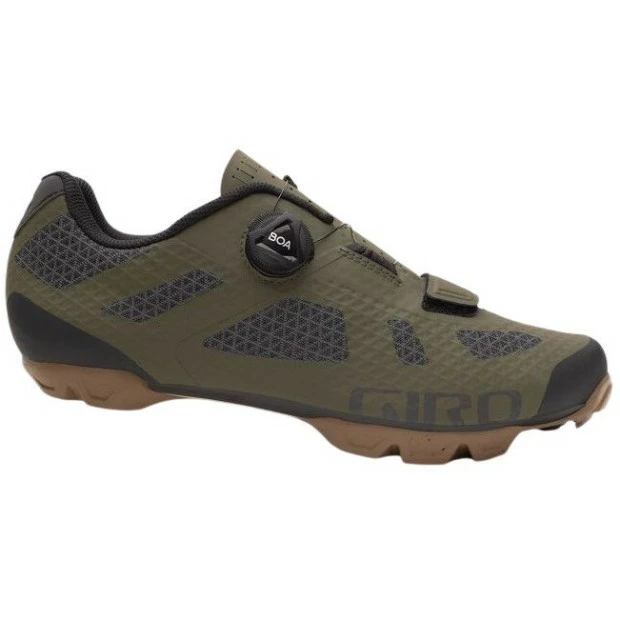 Chaussures VTT Giro Rincon Olive/Gum 4 Chaussures VTT Giro Rincon Olive/Gum – Image 2