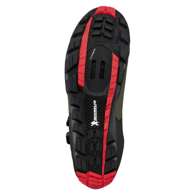 Chaussures VTT Shimano ME702 Olive 7 Chaussures VTT Shimano ME702 Olive – Image 5