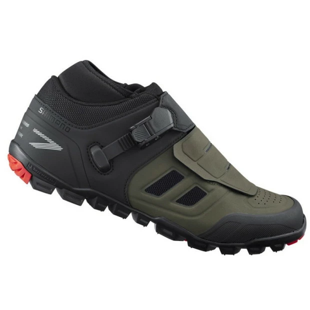 Chaussures VTT Shimano ME702 Olive 3 Chaussures VTT Shimano ME702 Olive
