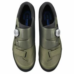 Chaussures VTT Shimano XC5 Vert Mousse 8 Chaussures VTT Shimano XC5 Vert Mousse -Vélos Soldes Boutique chaussures vtt shimano xc5 vert mousse 2