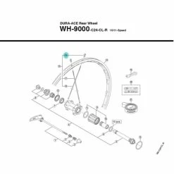 Ecrou De Rayon Shimano Y4SYN1000 - [X1]