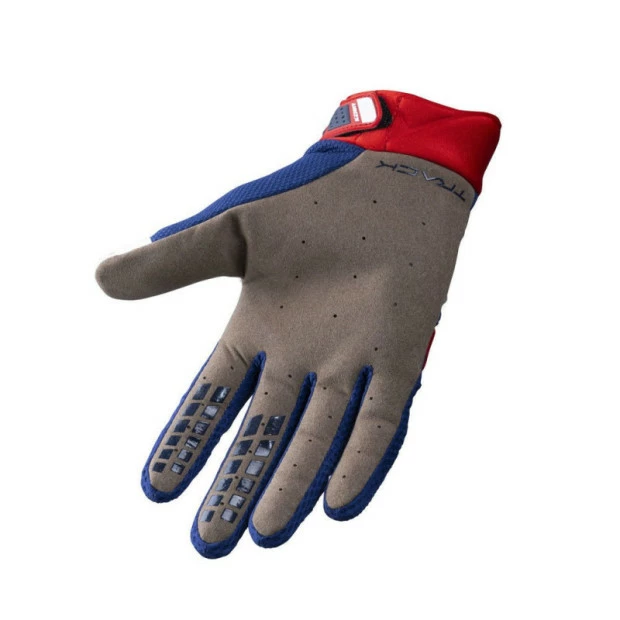 Gants VTT Kenny Track Bleu Marine/Rouge 4 Gants VTT Kenny Track Bleu Marine/Rouge – Image 2