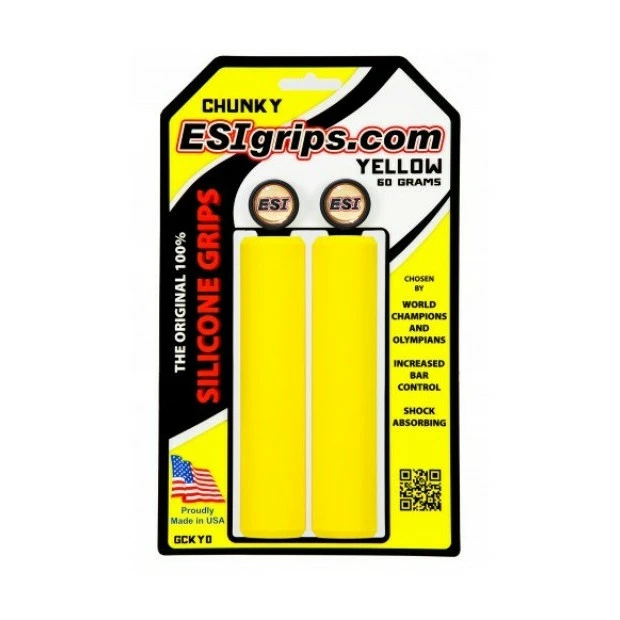 ESI Grips Grips ESI Chunky - Jaune 3 ESI Grips Grips ESI Chunky - Jaune