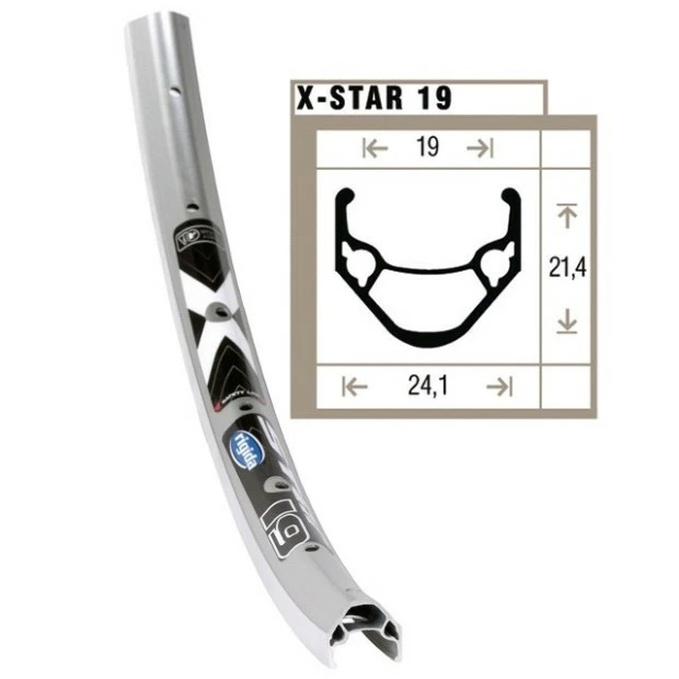 Xxcycle Jante Ryde (Rigida) Xstar 19 24' 3 Xxcycle Jante Ryde (Rigida) Xstar 19 24'