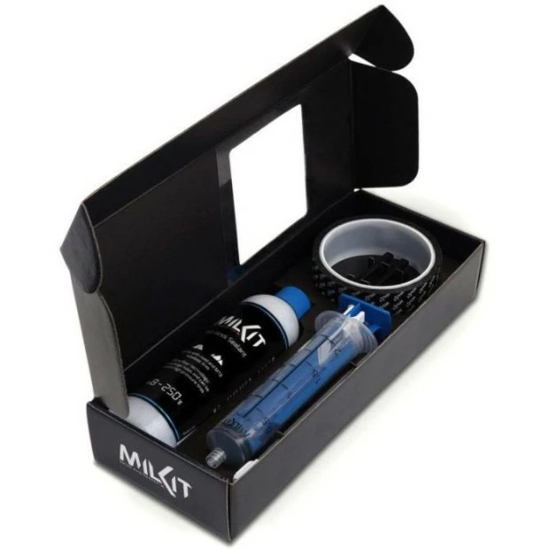 Kit De Conversion Tubeless Milkit Valves 45mm/Fond De Jante 21mm 4 Kit De Conversion Tubeless Milkit Valves 45mm/Fond De Jante 21mm – Image 2