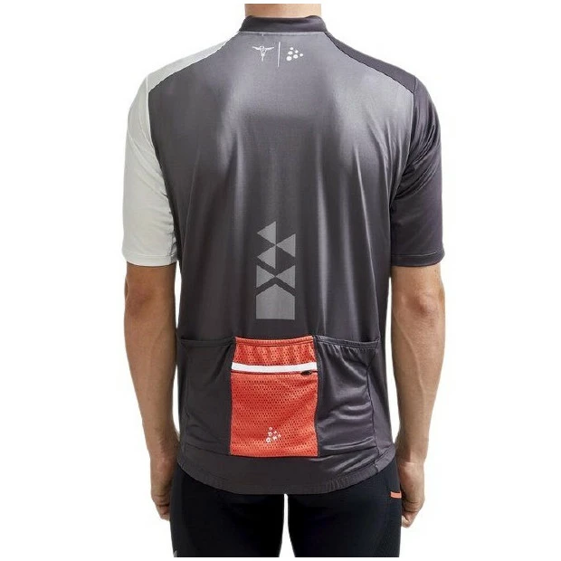 Maillot Homme VTT Craft Advanced HMC - Gris / Blanc 5 Maillot Homme VTT Craft Advanced HMC - Gris / Blanc – Image 3