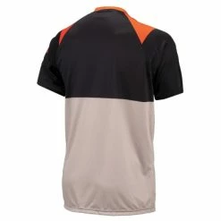 Maillot Manches Courtes Kenny Charger DZR (Orange/Noir) -Vélos Soldes Boutique maillot manches courtes kenny charger dzr orange noir 1