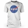 Maillot Manches Courtes Loose Riders Nasa Emblem Blanc -Vélos Soldes Boutique maillot manches courtes loose riders nasa emblem blanc