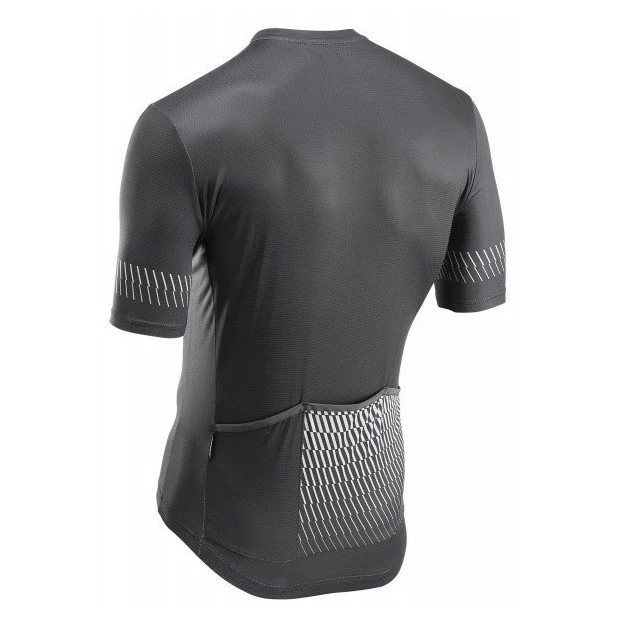 Maillot Route/VTT Northwave Origin Noir/Gris 4 Maillot Route/VTT Northwave Origin Noir/Gris – Image 2