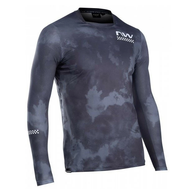 Maillot VTT Manches Longues Northwave Bomb Gris 3 Maillot VTT Manches Longues Northwave Bomb Gris
