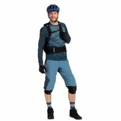 Maillot VTT Manches Longues Vaude Moab LS VI Bleu Gris -Vélos Soldes Boutique maillot vtt manches longues vaude moab ls vi bleu gris 2