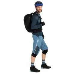 Maillot VTT Manches Longues Vaude Moab LS VI Bleu Gris -Vélos Soldes Boutique maillot vtt manches longues vaude moab ls vi bleu gris 3