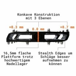Pédales Plates Tatze MC-Air Axe Cr-Mo -Vélos Soldes Boutique pedales plates tatze mc air axe cr mo 2