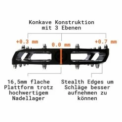 Pédales Plates Tatze MC-Air Axe Titane -Vélos Soldes Boutique pedales plates tatze mc air axe titane 2