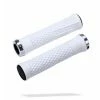 Poignées VTT BBB Python 142mm - Blanc/Argent -Vélos Soldes Boutique poignees vtt bbb python 142mm blanc argent