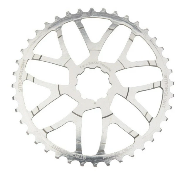 Kit De Conversion Stronglight 42(36) Dents Pour Cassette 10 Vitesses SRAM - Argent 3 Kit De Conversion Stronglight 42(36) Dents Pour Cassette 10 Vitesses SRAM - Argent