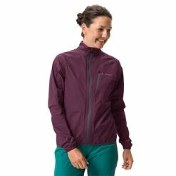 Veste Pluie Vaude Women's Drop Jacket III 04964 - Cassis -Vélos Soldes Boutique veste pluie vaude women s drop jacket iii 04964 cassis 1
